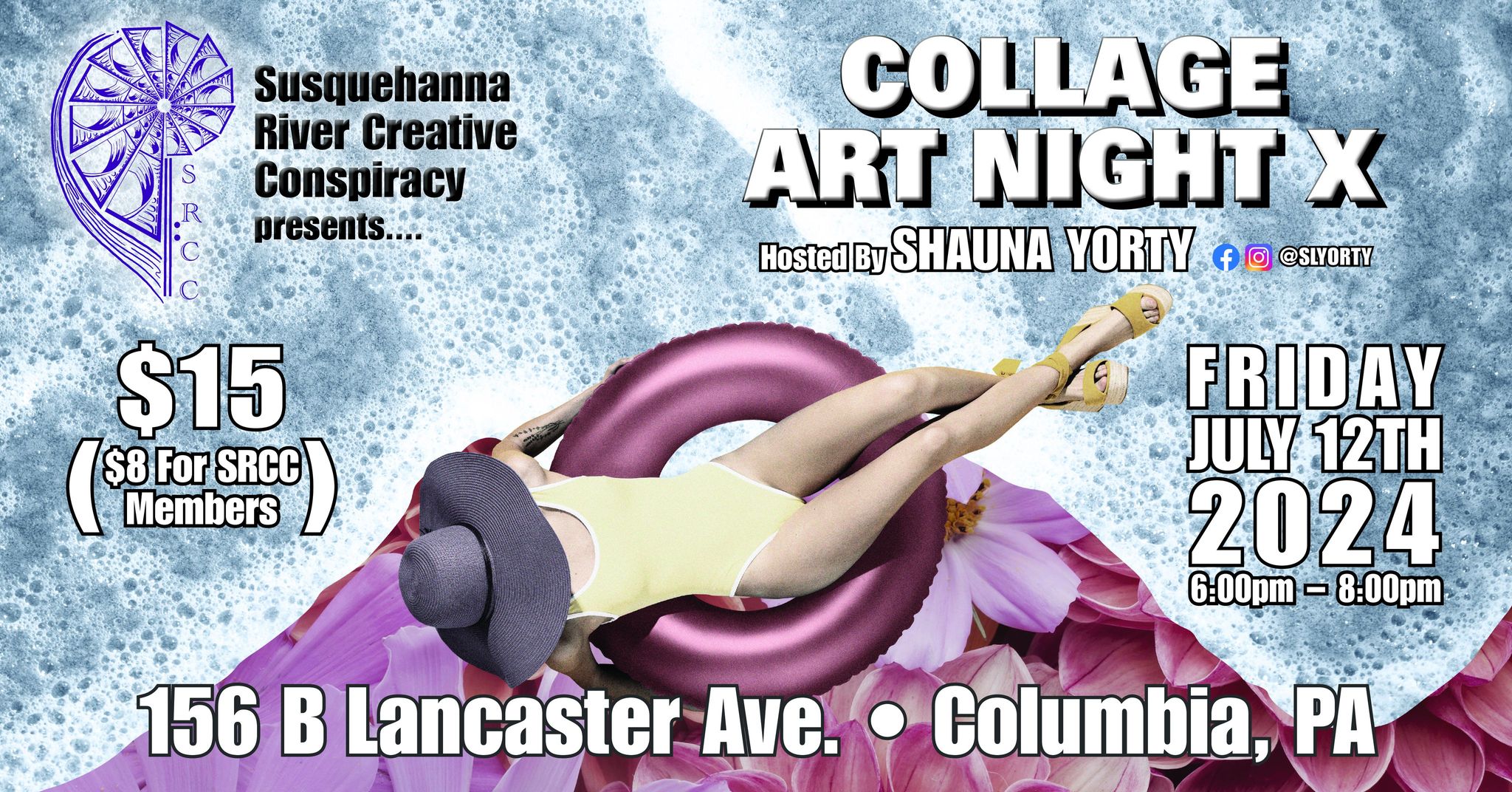 Collage Art Night X w/ Shauna Yorty