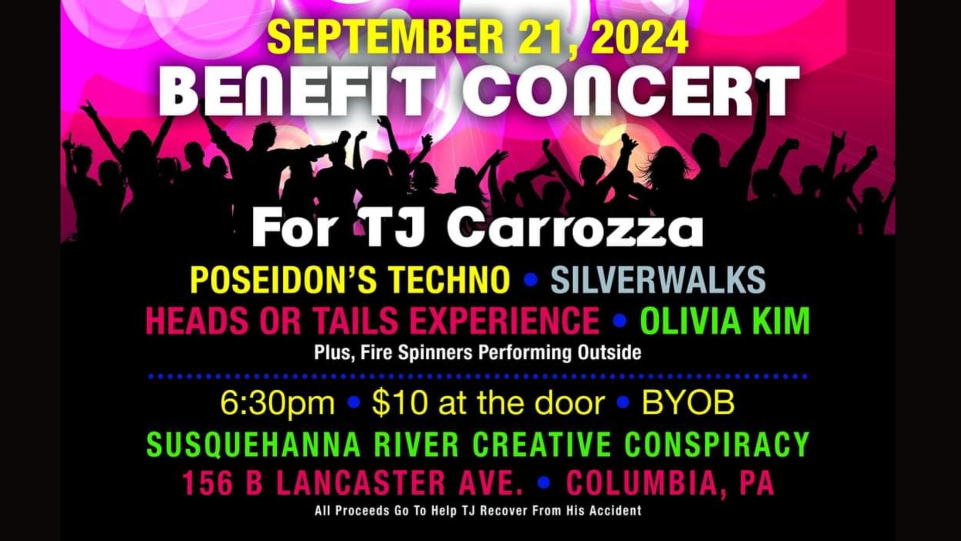 Benefit Concert for TJ Carrozza