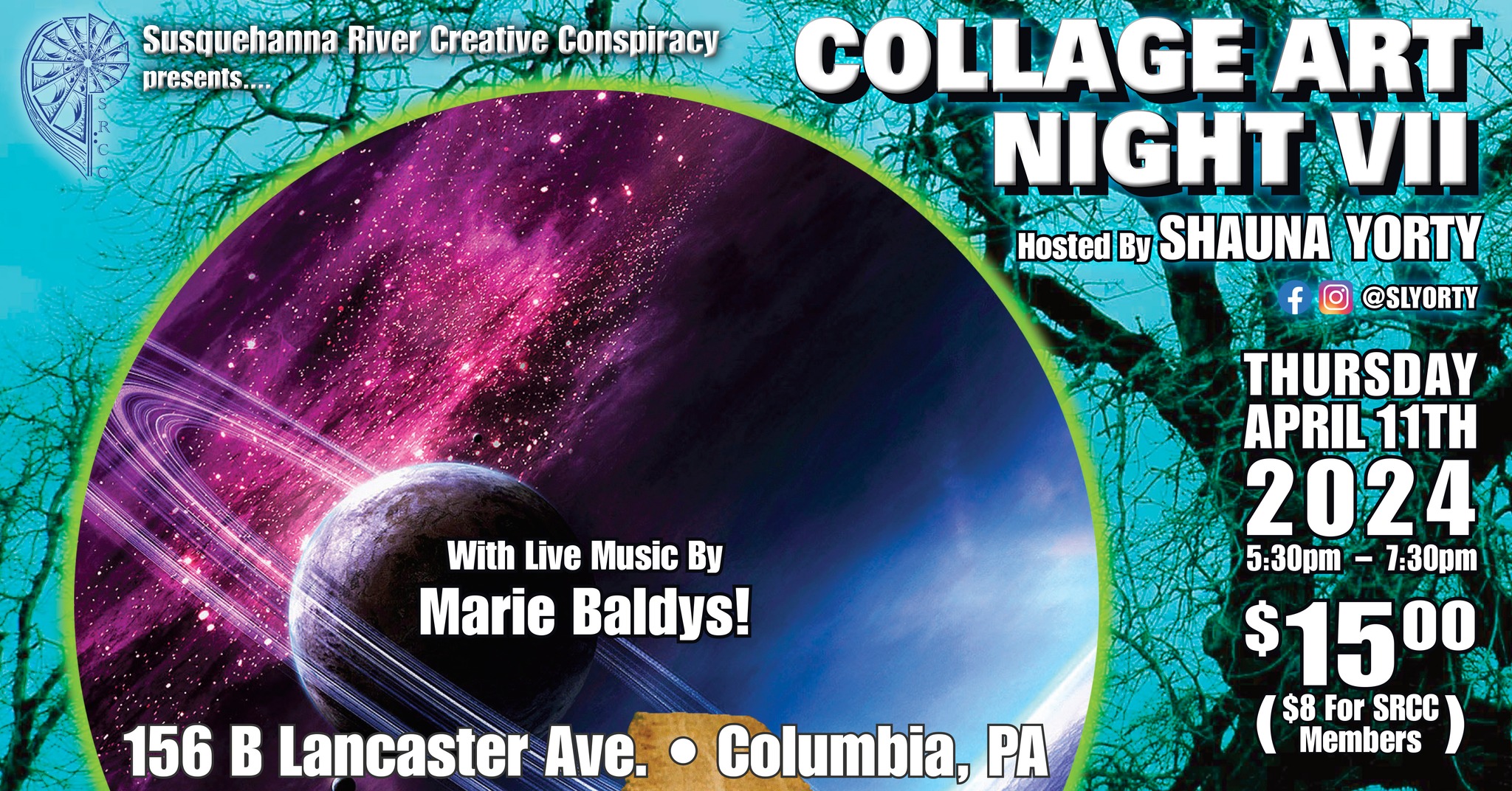 Collage Art Night VII w/ Shauna Yorty