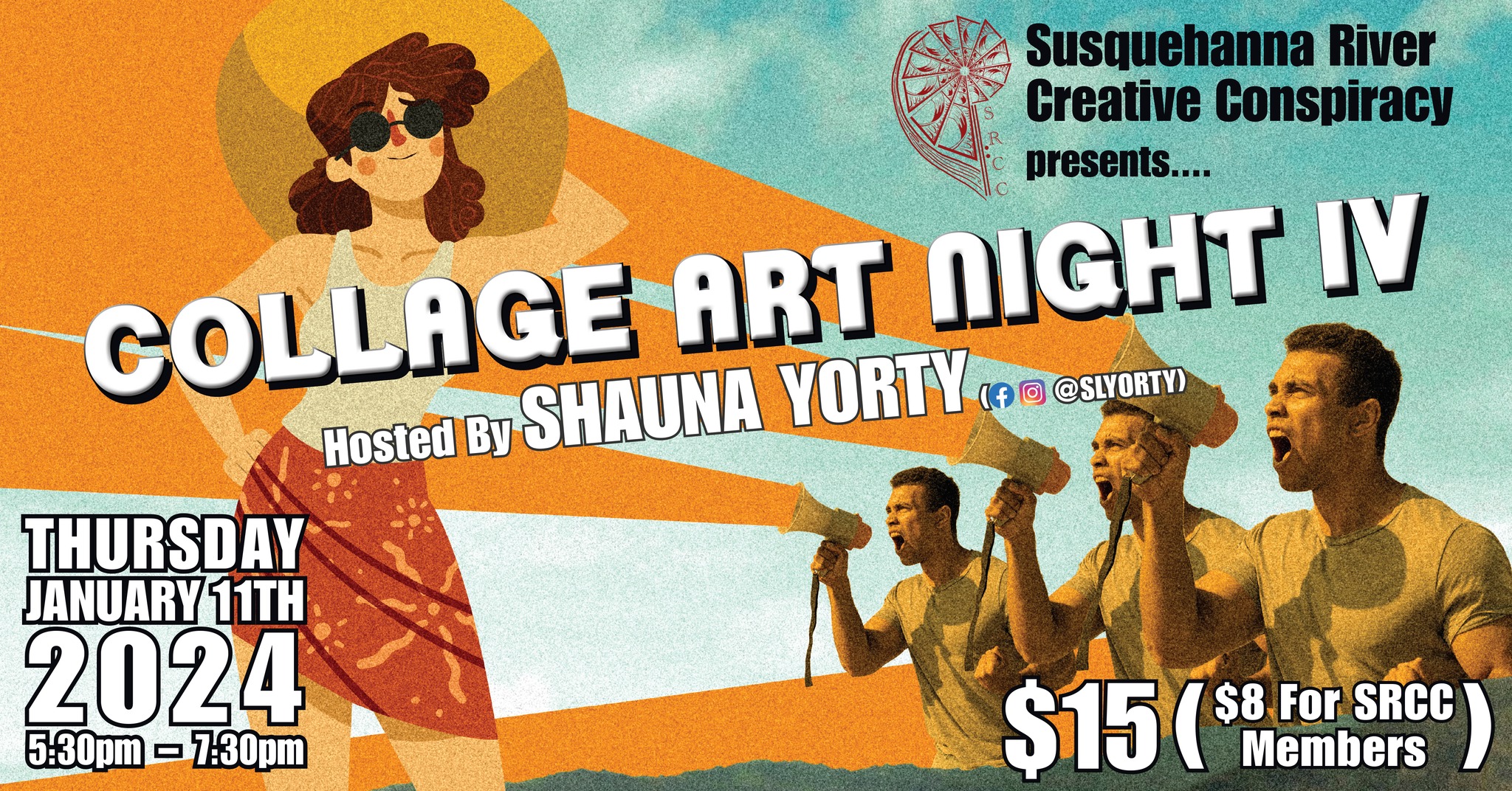 Collage Art Night IV w/ Shauna Yorty